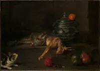 The Silver Tureen — Jean Siméon Chardin — ujęcie 2