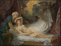 Aegina Visited by Jupiter — Jean-Baptiste Greuze — ujęcie 2