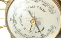 zabytkowy barometr antyki vintage — ujęcie 5