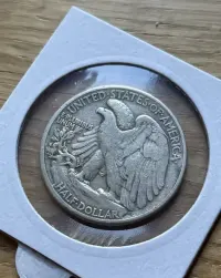 1/2 dolara Walking Liberty 1944 - LW half dollar — ujęcie 2