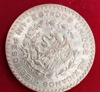 1 peso Meksyk 1961 Ag — ujęcie 3