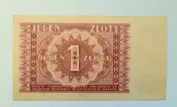1 zł z 1946 roku, ładny stan — ujęcie 2