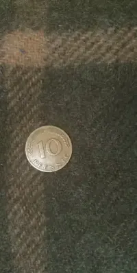 10 fenigow 1950 D. — ujęcie 3