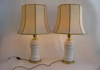 ~* 2 duże Lampki * ceramiczne * ~ — ujęcie 2