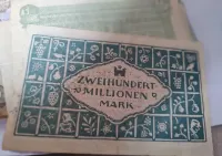 200 Milionów Marek Niemcy NOTGeldschein Landau Pfalz i inne Kolekcja — ujęcie 2