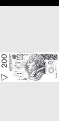 200 zł 1994 YA seria zastępcza — ujęcie 4