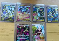 32 oryginalne karty Pokemon ENG MEG, PFL, POR, SCR, SPP — ujęcie 5