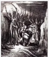 4 prace tworzące cykl pt."Mitologia germańska" — ujęcie 4