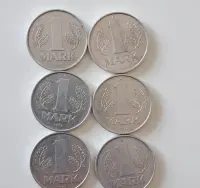 6 x 1 Marka 1977 mennica "A" Berlin-zestaw kolekcjonerski, Aukcja 6.13 — ujęcie 4