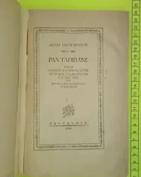 Adam Mickiewicz pan Tadeusz 1954 rok. — ujęcie 2