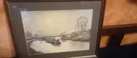 akwarela autor Alan Firth  malarz brytyjskich kanałów. — ujęcie 5