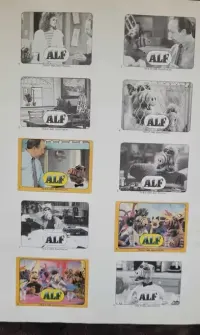 Alf album karty naklejki, PRL, monty album, zawiera 34 naklejki — ujęcie 2