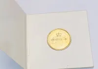 Angielska moneta vintage lata 80 limitowana edycja — ujęcie 2
