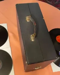 Antyczny gramofon Thorens primaphonic horex Swiss Made lata 20/30 sprawny — ujęcie 5