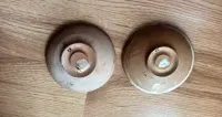 Antyk Mołdawskie miseczki ceramiczne, ręcznie zdobione ok 1925r — ujęcie 2