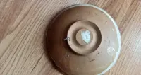 Antyk Mołdawskie miseczki ceramiczne, ręcznie zdobione ok 1925r — ujęcie 3