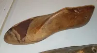 Antyk STARE KOPYTO SZEWSKIE Drewniane Prawidła Forma do Butów Buty Drewno Narzędzia Szewskie Szewca — ujęcie 3