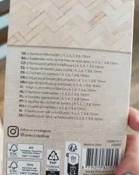 Bambusowe szydełka zestaw 6szt — ujęcie 2