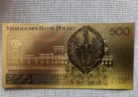 Banknot kolekcjonerski 500 zł — ujęcie 2