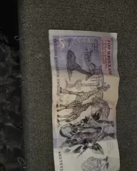 Banknot kolekcjonerski z Tygrysem Syberyjskim — ujęcie 2