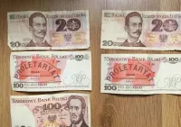 banknoty prl sprzed denominacji — ujęcie 2