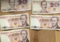 banknoty prl sprzed denominacji — ujęcie 3