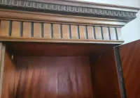 Biblioteka orzechowa gabinetowa na lwich łapach kredens witryna !! — ujęcie 4
