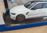 BMW M3 Competition G80 Solido 1:18 Alpin White — ujęcie 2