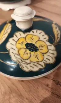 Bombonierka, porcelana , duża — ujęcie 5