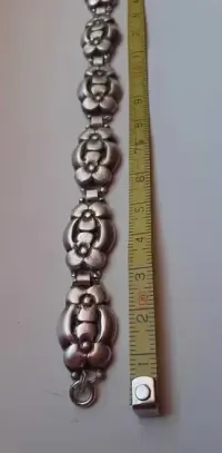Bransoletka srebro 925 VINTAGE. — ujęcie 4