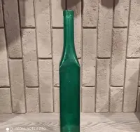 butelka kolekcjonerska kolor morski, morska wys 35 cm — ujęcie 4