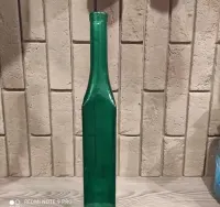 butelka kolekcjonerska kolor morski, morska wys 35 cm — ujęcie 5
