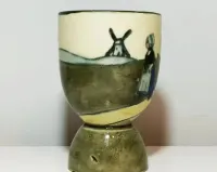 Ceramiczna podstawka pod jajko lata 30 — ujęcie 2