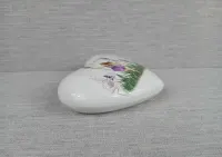 Ceramiczne serce szkliwione Lavender motyw lawendy i elfa Cena za szt — ujęcie 5