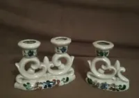 ceramika, fajans, świecznik, szkatułka — ujęcie 3
