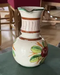 Ceraminczy dzbanek malowany recznie / Wazon / Wysylka — ujęcie 4