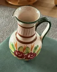 Ceraminczy dzbanek malowany recznie / Wazon / Wysylka — ujęcie 5