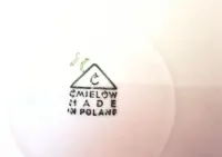 Ćmielów dwa talerzyki deserowe 20,5 cm — ujęcie 3