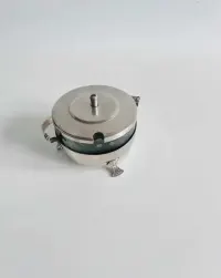 Cukiernica szklana Retro z koszyczkiem /  Cukiernica koszyczek Vintage — ujęcie 4