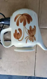 Czajnik elektryczny porcelanowy PRL okazja — ujęcie 3