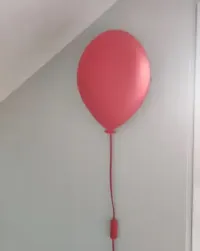 Czerwona lampa lampka Balon — ujęcie 4