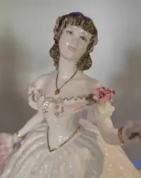 Dama porcelanowa Olivia Coalport limitowana edycja — ujęcie 4