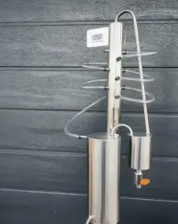 destylator do bimbru aabratek elektryczny kolumna zimne palne + — ujęcie 3