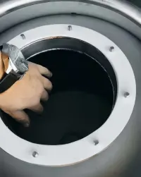 destylator w płaszczu olejowym ok50 l zimne palce odstojniki odkręcane — ujęcie 5