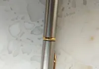Długopis Parker Insignia s steel, złocone detale — ujęcie 3