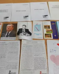Dokumenty kolekcjonerskie PRL wybory — ujęcie 3
