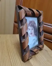 Drewniana ramka na zdjęcie — ujęcie 3
