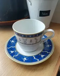 Duo, filiżanka plus talerzyk z porcelany Wawel, Wałbrzych — ujęcie 2