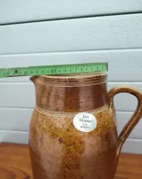 Duży ceramiczny Dzban - kamionkowy - Vintage - design - — ujęcie 4