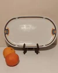 Duży talerz do serwowania Alfoldi Porcelain Hungary Mid Century — ujęcie 4